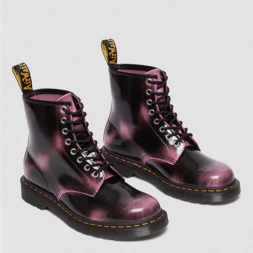 Dr. Martens Unisex 1460 Arcadia Fashion Boot, Pink, 6 US Women